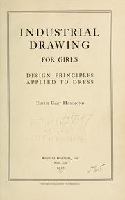 Cover of: Industrial drawing for girls