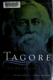 Cover of: Rabindranath Tagore, an Anthology