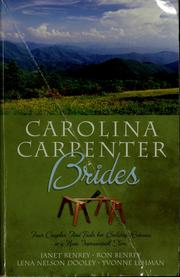Cover of: Carolina Carpenter Brides
