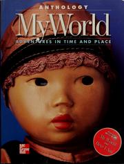 Cover of: My world