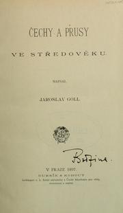 Cover image for Čechy a Prusy Ve Stredověku