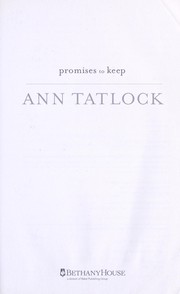 Cover of: Promises to keep