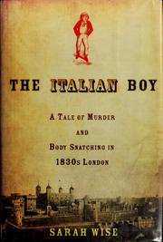 Cover of: The Italian boy