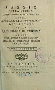 Cover image for Saggio Sulla Storia Civile, Politica, Ecclesiastica E Sulla Corografia E Topografia Degli Stati Della Repubblica Di Venezia
