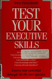Cover of: Test your executive skills