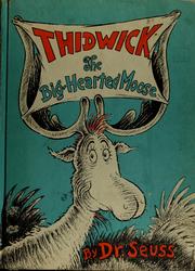 Cover of: Thidwick the Big-Hearted Moose