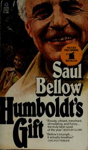 Cover of: Humboldt's gift