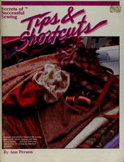 Cover of: Secrets of successful sewing