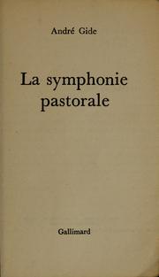 Cover of: La Symphonie pastoral