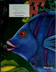 Cover of: Harcourt Brace phonics practice book