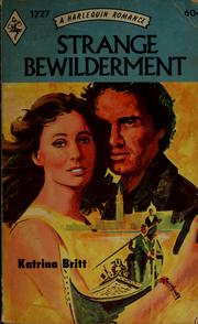Cover of: Strange bewilderment