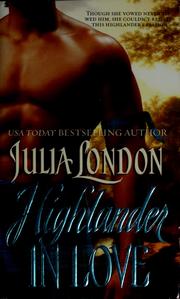 Cover of: Highlander in love
