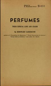 Cover of: Perfumes