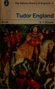 Cover of: Tudor England