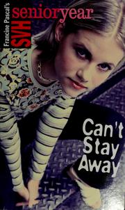 Cover of: Can't Stay Away