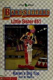 Cover of: Karen's Big Top