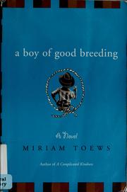 Cover of: A Boy of Good Breeding