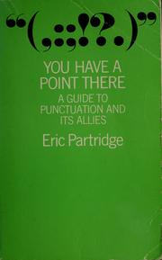 Cover of: You have a point there