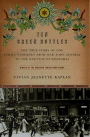 Cover of: Ten green bottles