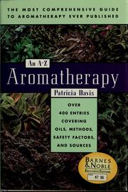 Cover of: Aromatherapy