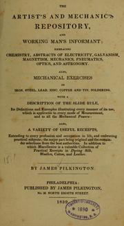 Cover of: The artist's and mechanic's repository