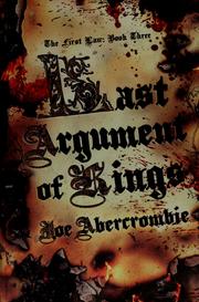 Cover of: The Last Argument of Kings