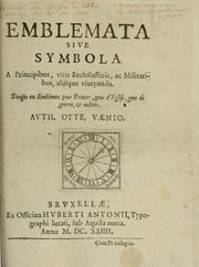 Cover of: Emblemata, sive Symbola