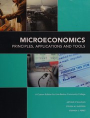 best books about Microeconomics Microeconomics: Principles, Applications, and Tools