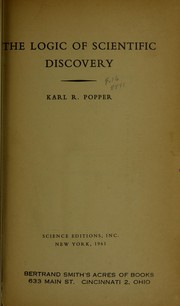 best books about logical thinking The Logic of Scientific Discovery