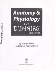 best books about Anatomy And Physiology Anatomy and Physiology For Dummies