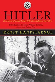 best books about hitler Hitler: The Memoir of the Nazi Insider Who Turned Against the Fuhrer