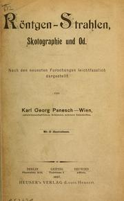 Cover image for Röntgen-Strahlen, Skotographie Und Od