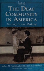 best books about deaf culture The Deaf Community in America: History in the Making