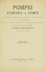 Cover of: Pompei com'era e com'è