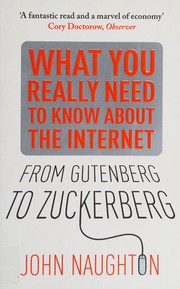 best books about Radio From Gutenberg to Zuckerberg: What You Really Need to Know About the Internet