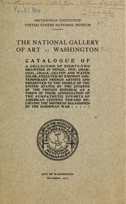 Cover of: Catalogue of a collection of eighty-two drawings in pencil, pen, charcoal, chalk, crayon and water color