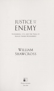 Cover of: Justice and the enemy