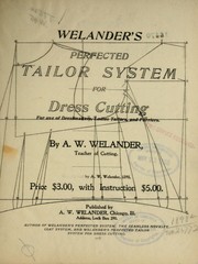 Cover of: Welander's perfected tailor system...