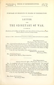 Cover of: Purchase of products in states in insurrection