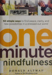 Cover of: One-minute mindfulness