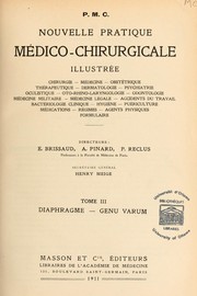 Cover of: Nouvelle pratique médico-chirurgicale illustrée