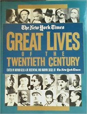 Cover of: New York times great lives of the twentieth century