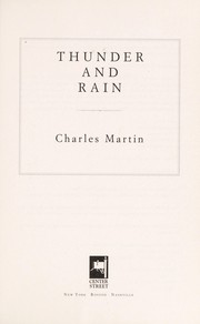 best books about thunderstorms Thunder and Rain