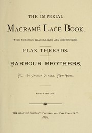 Cover of: The imperial macramé lace book