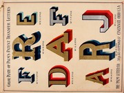 Cover of: Illustrated sample book & price list of Palm's patent transfer letters