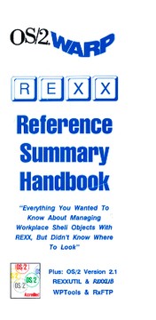 Cover of: Rexx Reference Summary Handbook