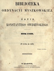 Cover of: Listy Jana Sobieskiego do ony Maryi Kazimiry wraz z listami téj królewskiej rodziny i innych znákomitych osób