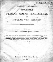 Cover of: Prodromus florae Novae-Hollandiae et Insulae van-Diemen