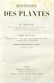 Cover of: Histoire des plantes