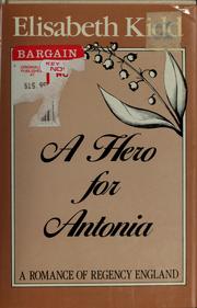 Cover of: A Hero for Antonia